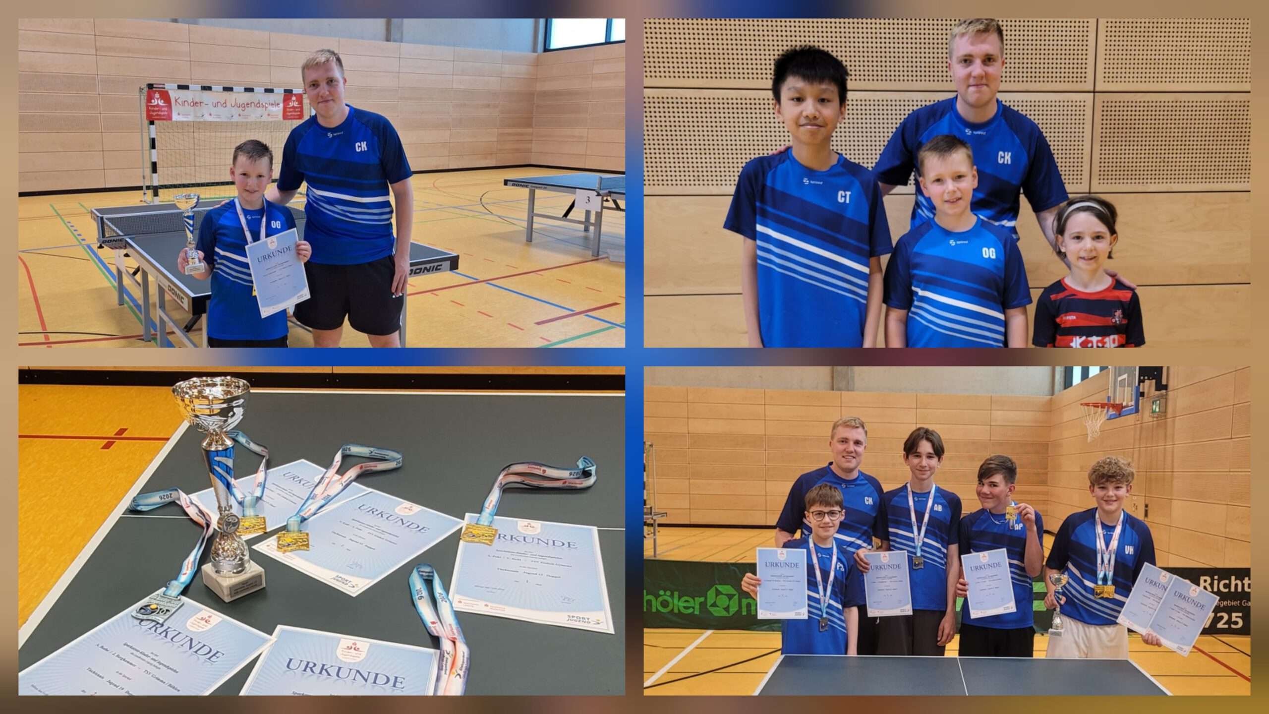 Dreifach-Gold bei den Kinder- und Jugendspielen 2026